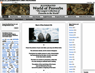 worldofproverbs.com screenshot