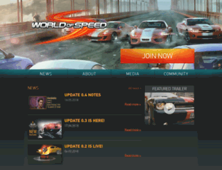 worldofspeed.com screenshot