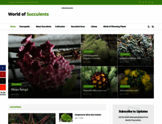 worldofsucculents.com screenshot