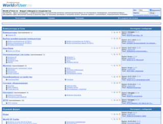 worldofuser.ru screenshot