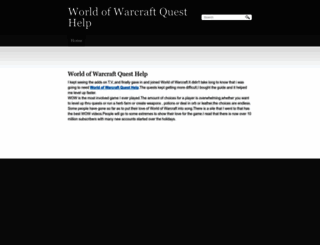 worldofwarcraftquesthelpp.weebly.com screenshot