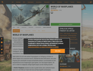 worldofwarplanes.browsergames.de screenshot