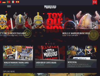 worldofwarriors.com screenshot