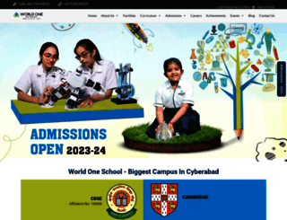 worldoneschool.org screenshot