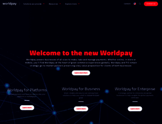worldpay.com screenshot