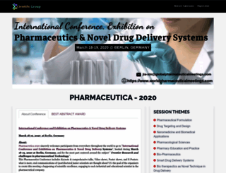 worldpharmaceuticalmeetings.com screenshot