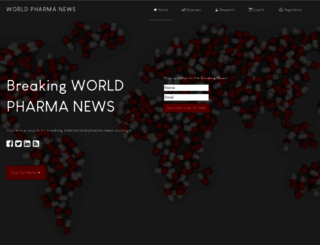 worldpharmanews.com screenshot