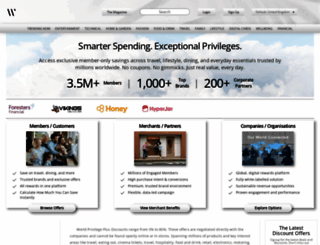 worldprivilege.com screenshot
