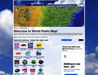 worldradiomap.com screenshot