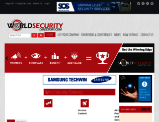 worldsecuritydirectory.com screenshot