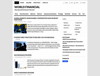 worldsfinancial.blogspot.com screenshot