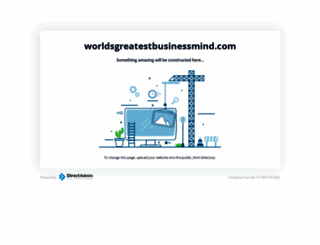 worldsgreatestbusinessmind.com screenshot