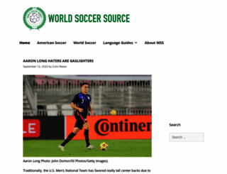 worldsoccersource.com screenshot
