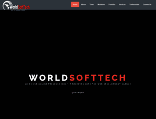 worldsofttech.com screenshot