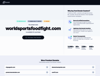 worldsportsfoodfight.com screenshot