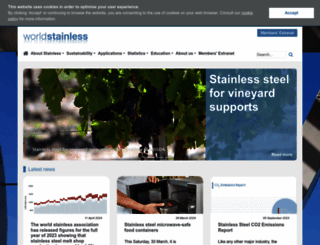 worldstainless.org screenshot