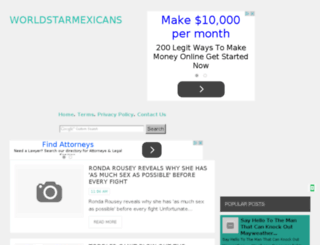 worldstarmexicans.com screenshot