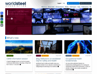 worldsteel.org screenshot