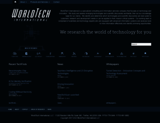 worldtech-int.com screenshot