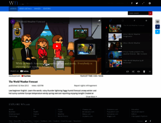 worldweather.com screenshot