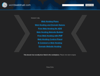worldwebtrust.com screenshot