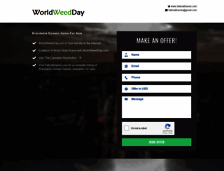 worldweedday.com screenshot