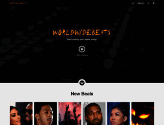 worldwidebeats.com screenshot