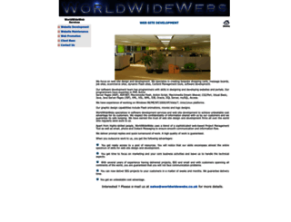 worldwidewebs.co.uk screenshot