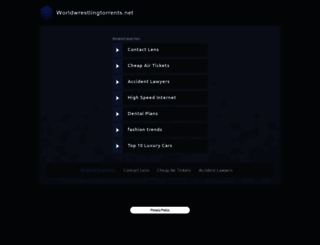 worldwrestlingtorrents.net screenshot
