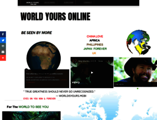 worldyoursonline.com screenshot