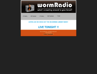 wormradio.com screenshot