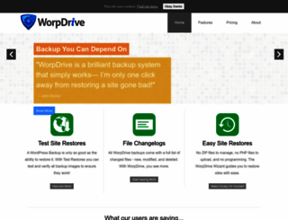 worpdrive.com screenshot