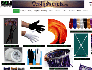 worshipproducts.com screenshot