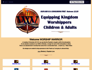 worshipwarriors.net screenshot