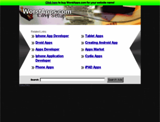 worstapps.com screenshot