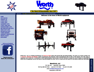 worthequipment.com screenshot