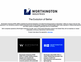 worthingtonindustries.com screenshot