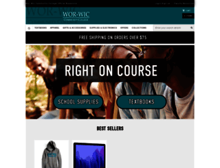 worwic.bncollege.com screenshot