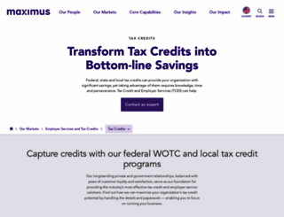 wotc.maximus.com screenshot