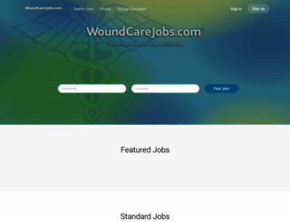 woundcarejobs.com screenshot