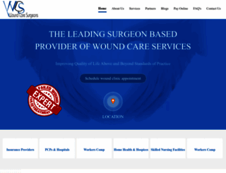 woundcaresurgeons.org screenshot