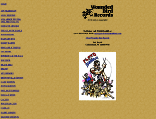 woundedbird.com screenshot