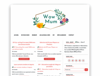 wow-mum.com screenshot