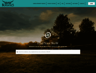 wow-properties.com screenshot