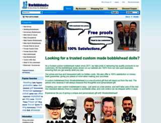 wowbobblehead.com screenshot