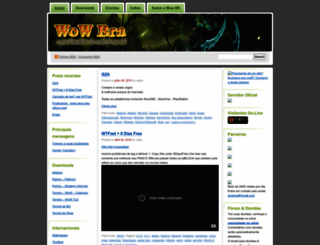 wowbr.wordpress.com screenshot