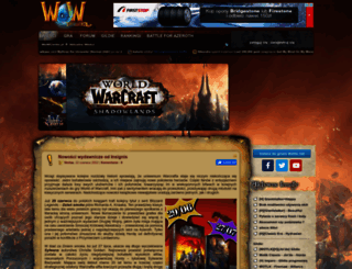 wowcenter.pl screenshot