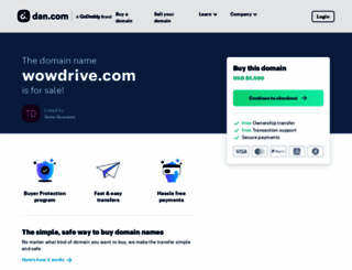 wowdrive.com screenshot