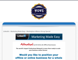 wowemediamarketing.com screenshot