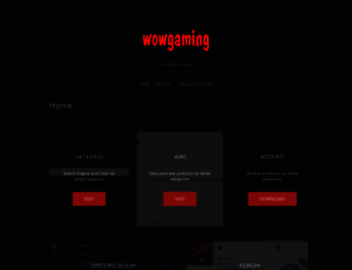 wowgaming.altervista.org screenshot